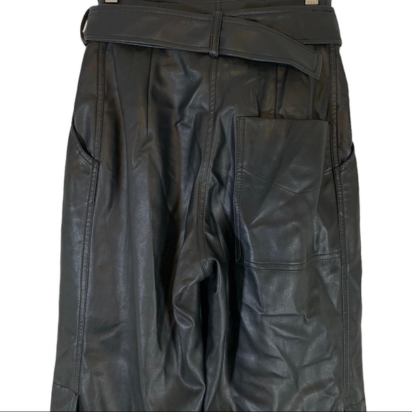 Low Classic Faux Leather Cargo Pants Size Small - Picture 9 of 12
